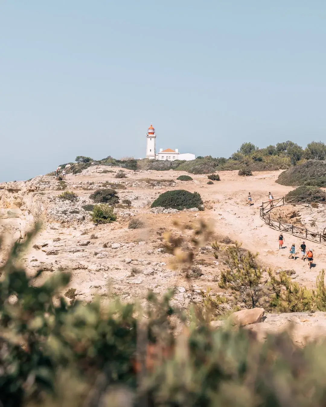 Lighthouse in the distance